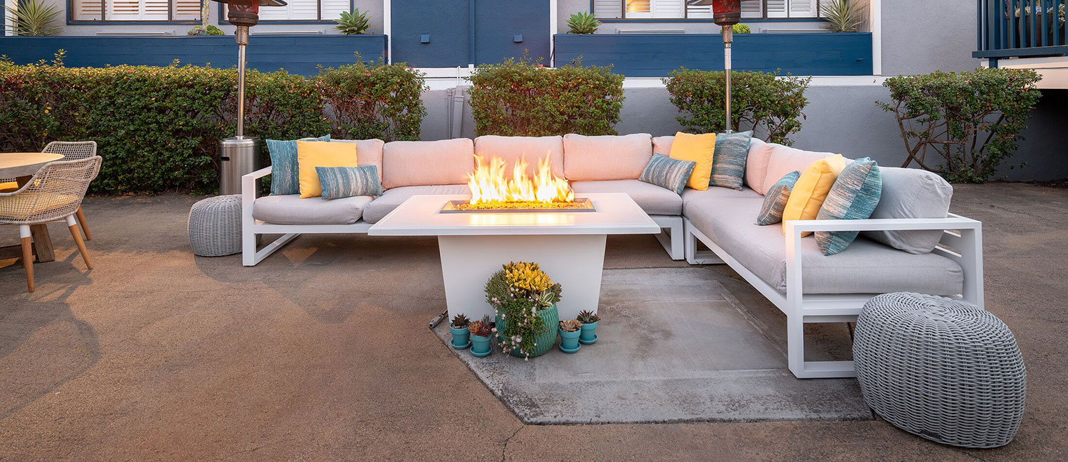 OUR OUTDOOR SPACES ARE DESIGNED FOR RELAXATION